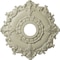 Ekena Millwork Riley Ceiling Medallion (Fits Canopies up to 4 5/8"), 18"OD x 3 1/2"ID x 1 1/2"P, Clear Yellow CM18RLCYF - alternate 1